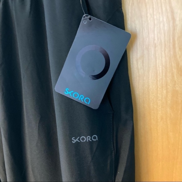 SKORA Sz XL Jogger  Fit Elastic Waist Zipper Ankle Performance Pants Pockets - Picture 3 of 11